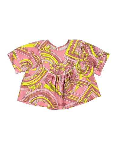 PUCCI Top Antique rose 100% Viscose, Mother-of-pearl