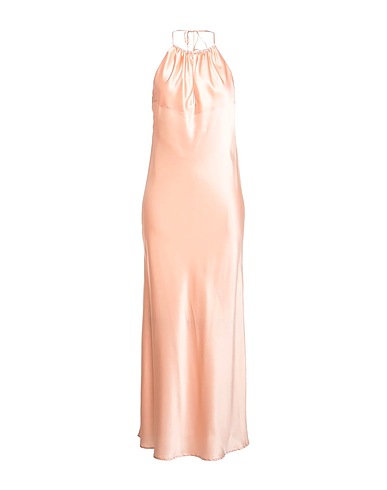 LARDINI Vestito estivo Salmone 94% Seta, 6% Elastan