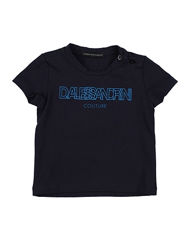 DANIELE ALESSANDRINI T-shirt Blu notte 95% Cotone, 5% Elastan