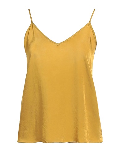 ALESSIA SANTI Camisole Senape 57% Viscosa, 43% Cupro