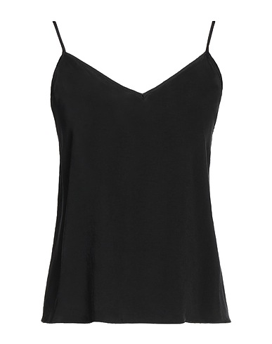 ALESSIA SANTI Camisole Nero 57% Viscosa, 43% Cupro