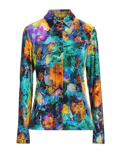 IRIÉ WASH Camicie  e bluse fantasia Viola 87% Poliammide, 13% Elastan