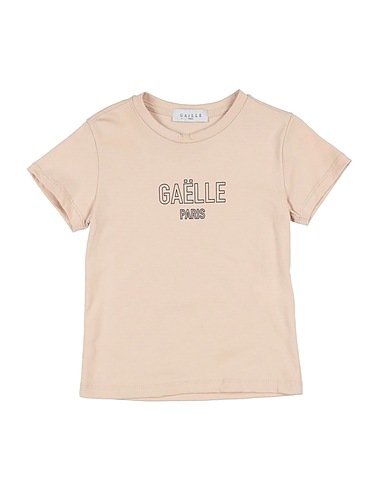 GAëLLE Paris T-shirt Beige 100% Cotton