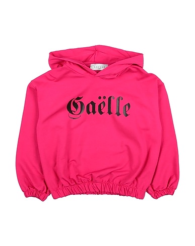 GAëLLE Paris Hooded sweatshirt Fuchsia 95% Cotton, 5% Elastane