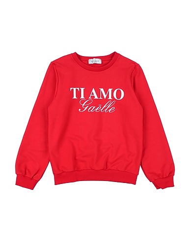 GAëLLE Paris Felpa Rosso 96% Cotone, 4% Elastan