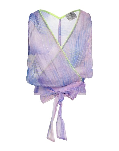 FORTE_FORTE Top Lilac 61% Linen, 39% Silk