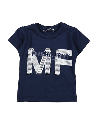MANUELL & FRANK T-Shirt Nachtblau 97% Baumwolle, 3% Elastan