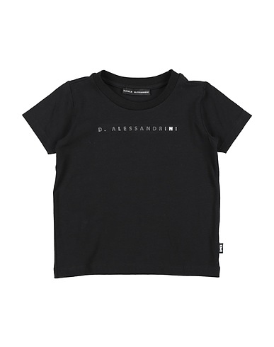 DANIELE ALESSANDRINI T-shirt Nero 95% Cotone, 5% Elastan