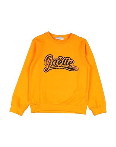 GAëLLE Paris Sweatshirt ARANCIONE 96% Cotton, 4% Elastane
