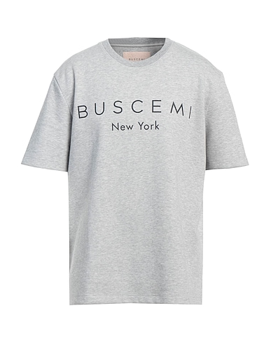 BUSCEMI T-shirt Light grey 72% Cotton, 28% Polyester