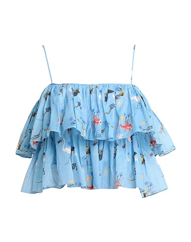 VIVETTA Top Light blue 100% Cotton