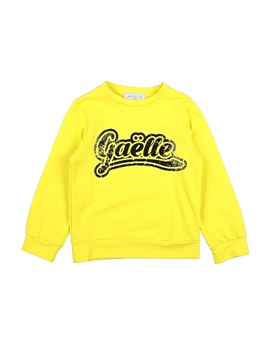 GAëLLE Paris Sweatshirt Lime green 96% Cotton, 4% Elastane
