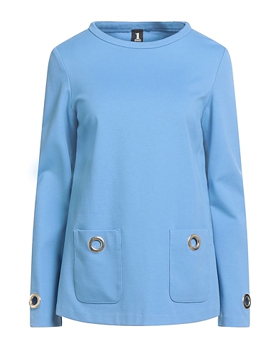 1-ONE T-shirt Blu chiaro 69% Viscosa, 25% Poliammide, 6% Elastan