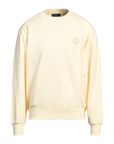 LIU •JO MAN Sweatshirt Cream 100% Cotton