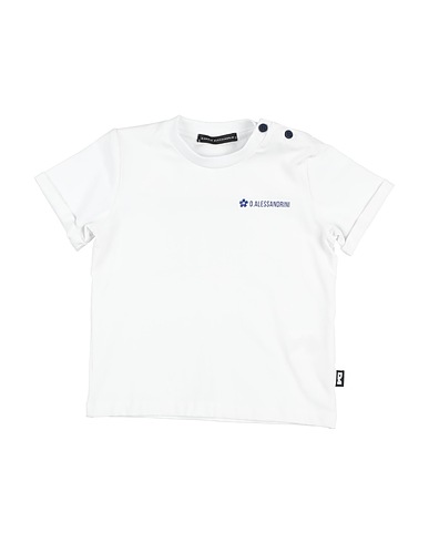 DANIELE ALESSANDRINI T-shirt White 90% Cotton, 10% Elastane