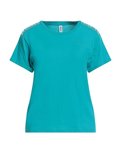 MOSCHINO Basic T-shirt Emerald green 100% Cotton