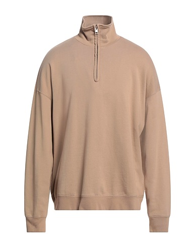 SANDRO Sweatshirt Sand 100% Cotton, Elastane