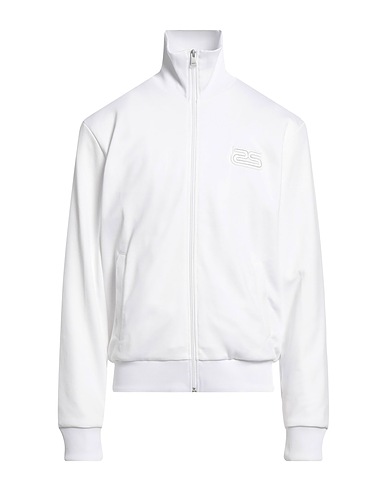 SANDRO Sweatshirt White 56% Polyester, 44% Cotton, Elastane