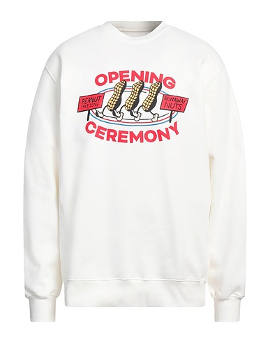 OPENING CEREMONY Felpa Bianco 100% Cotone, Elastan