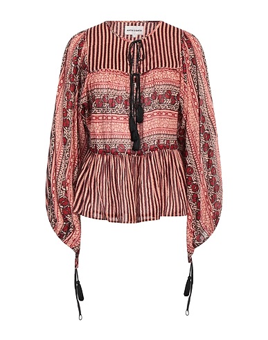 ANTIK BATIK Top Red 100% Cotton