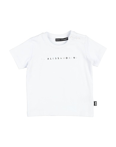 DANIELE ALESSANDRINI T-shirt Bianco 95% Cotone, 5% Elastan