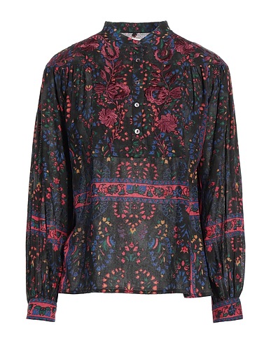 ANTIK BATIK Top Schwarz 100% Baumwolle