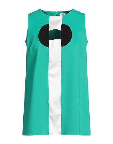 1-ONE Top Green 65% Viscose, 30% Polyamide, 5% Elastane