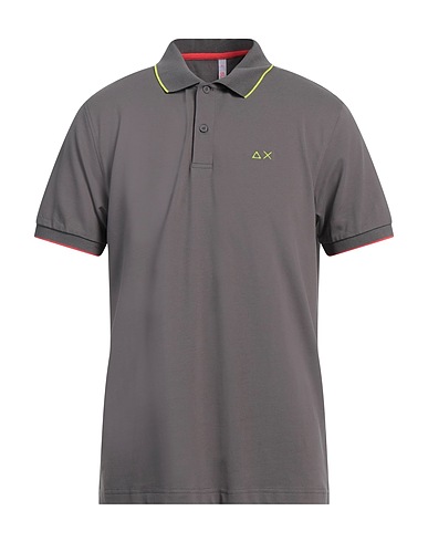 SUN 68 Poloshirt Grau 95% Baumwolle, 5% Elastan