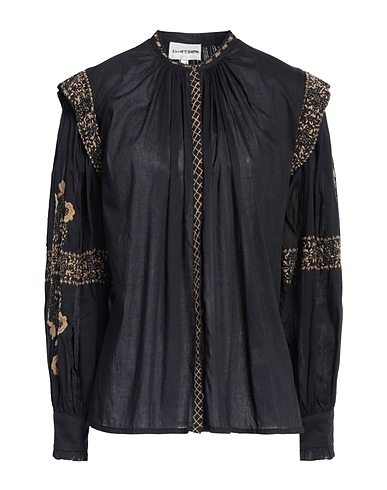 ANTIK BATIK Patterned shirts & blouses Black 100% Cotton