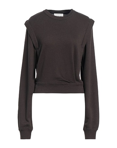 MARANT ÉTOILE Sweatshirt Braungrau 44% Viskose, 42% Baumwolle, 14% Leinen
