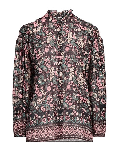 ANTIK BATIK Patterned shirts & blouses Black 100% Cotton