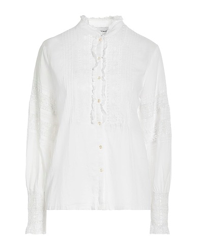 ANTIK BATIK Lace shirts & blouses White 100% Cotton