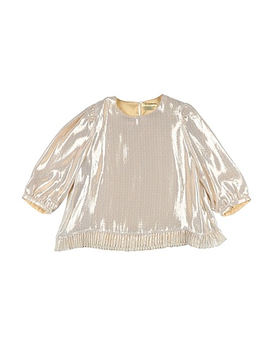 STELLA McCARTNEY KIDS Top Platinum 68% Silk, 32% Polyester