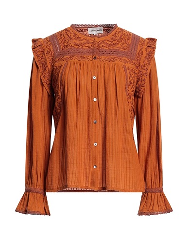 ANTIK BATIK Hemden und Blusen aus Spitze Lederfarben 100% Baumwolle