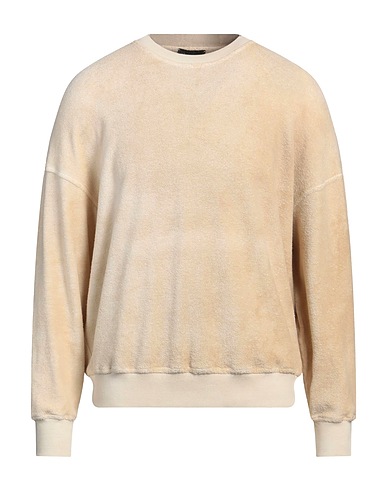 ROBERTO COLLINA Felpa Sabbia 85% Cotone, 15% Nylon