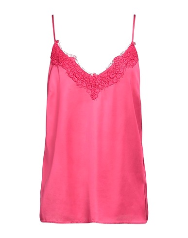 LIU •JO Camisole Fuchsia 100% Viscose, Polyamide, Polyester, Cotton