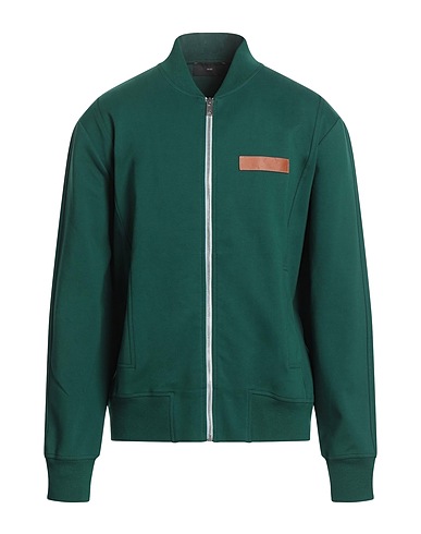 LIU •JO MAN Sweatshirt Green 95% Cotton, 5% Elastane