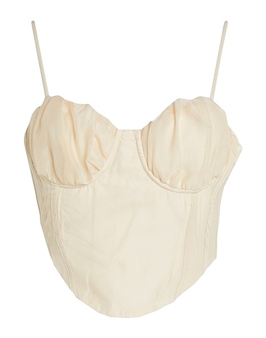 GLAMOROUS Top Ivory 100% Polyester