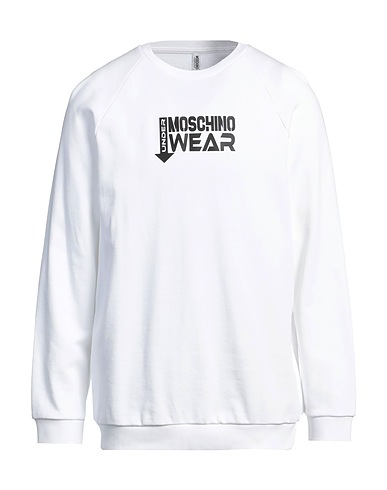 MOSCHINO Pigiama Bianco 100% Cotone