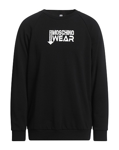 MOSCHINO Pigiama Nero 100% Cotone