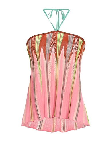 FORTE_FORTE Top ROSA 40% Viscose, 40% Cotton, 13% Acrylic, 5% Polyester, 2% Metallic Polyester