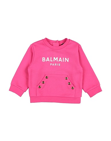 BALMAIN Sweatshirt Fuchsia 100% Cotton