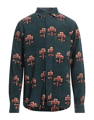KARDO Camicia fantasia Verde petrolio 100% Cotone
