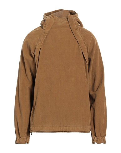 RANRA Hooded track jacket  Camel Cotton