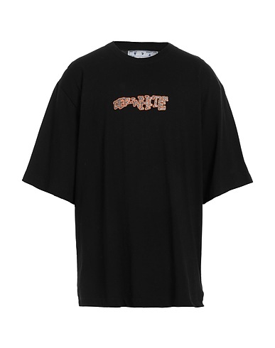 OFF-WHITE™ ベーシックTシャツ ブラック コットン 100%