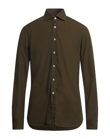 ALESSANDRO GHERARDI Solid color shirt 100% Cotton