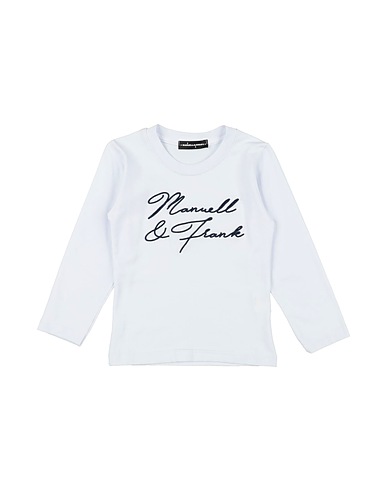 MANUELL & FRANK T-shirt White 100% Cotton