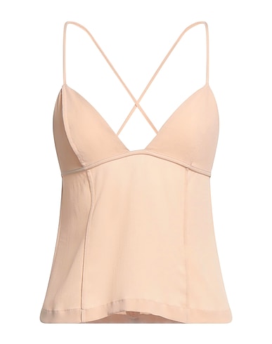 FORTE_FORTE Top Rose poudré 60% Acétate, 40% Soie