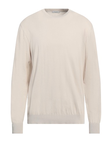 PAOLO PECORA Pullover Beige 100% Cotone