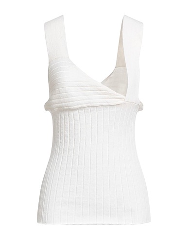 MALO Top Cream 78% Linen, 20% Polyamide, 2% Polyurethane